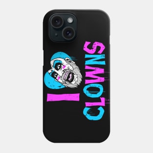 I Heart Clowns Phone Case