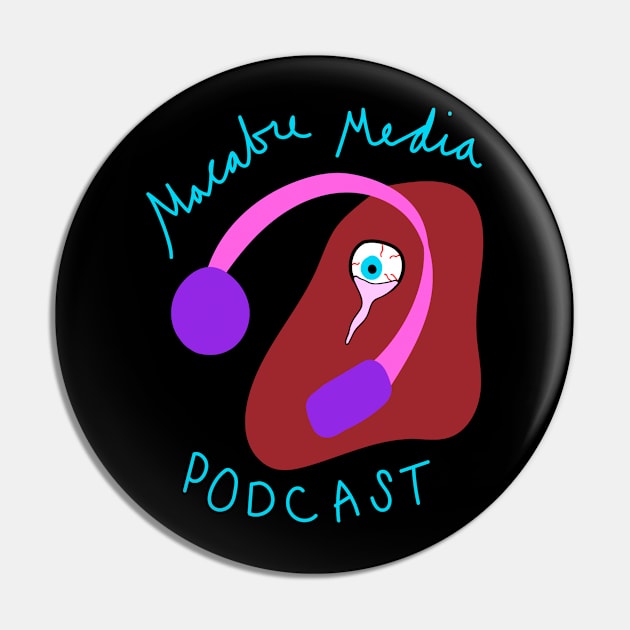 The Show Logo Pin by MacabreMediaPodcast