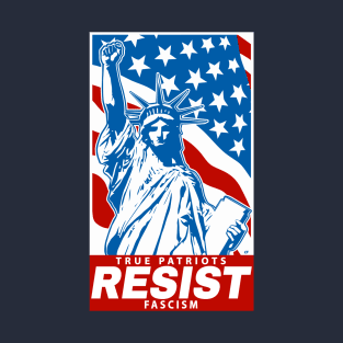 Liberty Resist Fascism T-Shirt