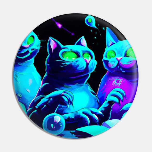 Radioactive Cat Scientists From the Future Solve an Equation Pin by Star Scrunch