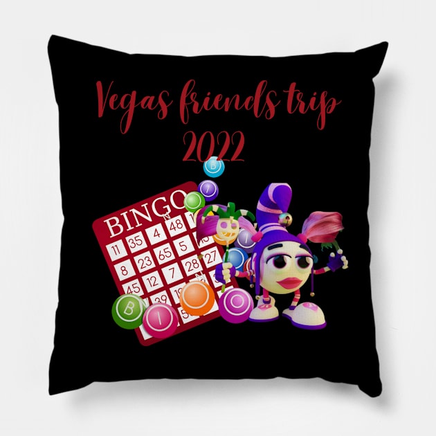 vegas Pillow by TC/LBM BINGO