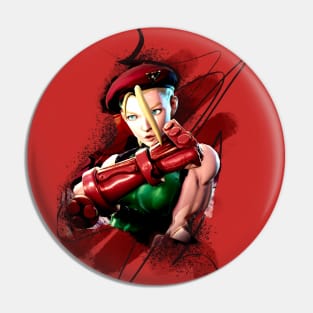 Cammy White - Fan Art - III Design Pin for Sale by ViolaViolante