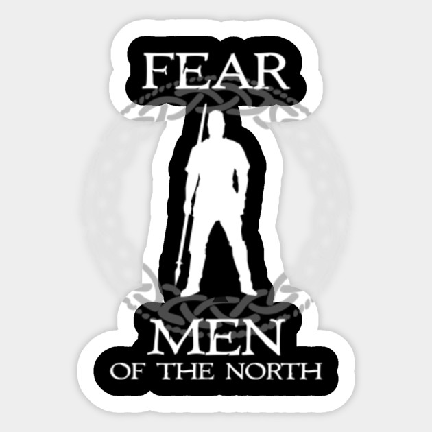 Viking Warrior Nordic Viking Fear Men Viking Sticker Teepublic