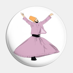 Whirling Dervishes: A Sufi Dance of Devotion Pin