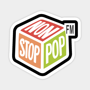 Non Stop Pop FM Radio Magnet