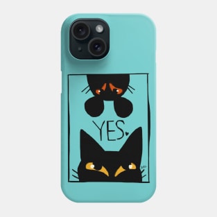 Cat and mouse Phone Case