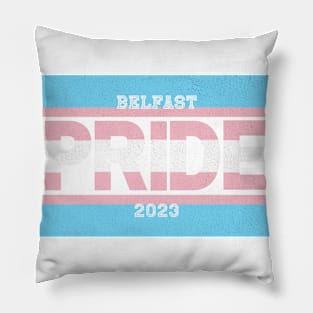 Belfast Transgender Pride 2023 Pillow