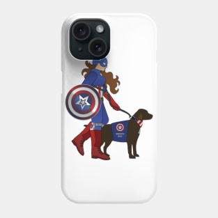 Capt's Best Friend (Female) Phone Case