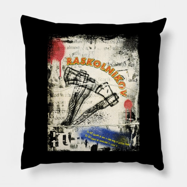 Urban Style Raskolnikov Poster Pillow by Raimondi