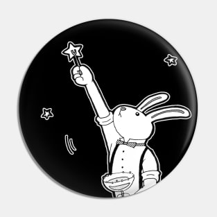 Rabbit Bartender Pin