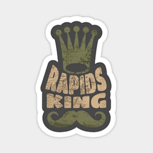 Kayaking Rapids, are you the King?! Magnet