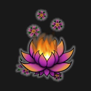 Flaming Lotus T-Shirt