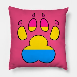 LGBTQ+ Paw Print Flags Pillow