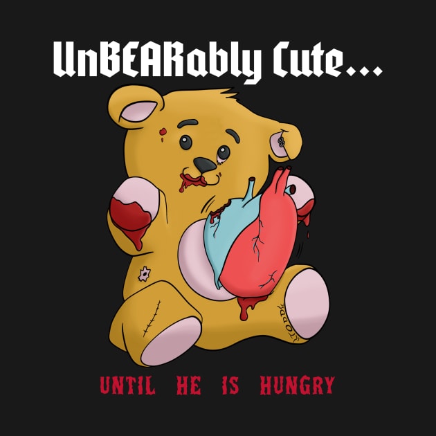 UnBEARably Cute... Until He's Hungry Killer Teddy Bear by AtypicalFunk