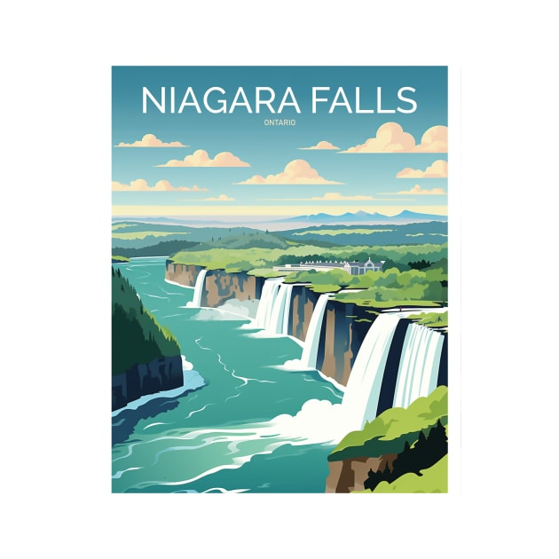 NIAGARA FALLS by MarkedArtPrints