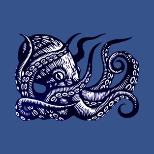 The Blue Octopus T-Shirt