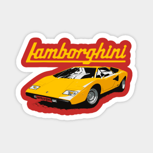 countach shirt Magnet