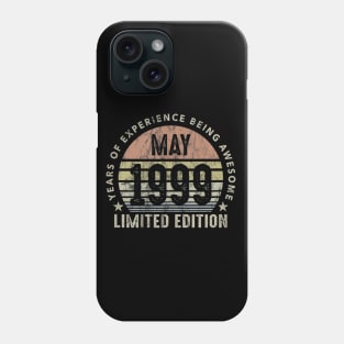 Born In May 1999 Vintage Sunset 21st Birthday All Original Phone Case