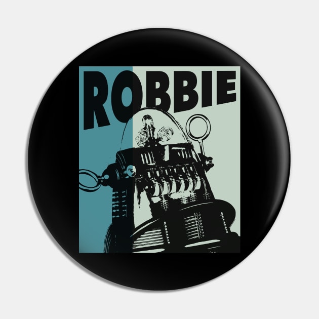 Robbie the Robot by Buck Tee Original Pin by Buck Tee