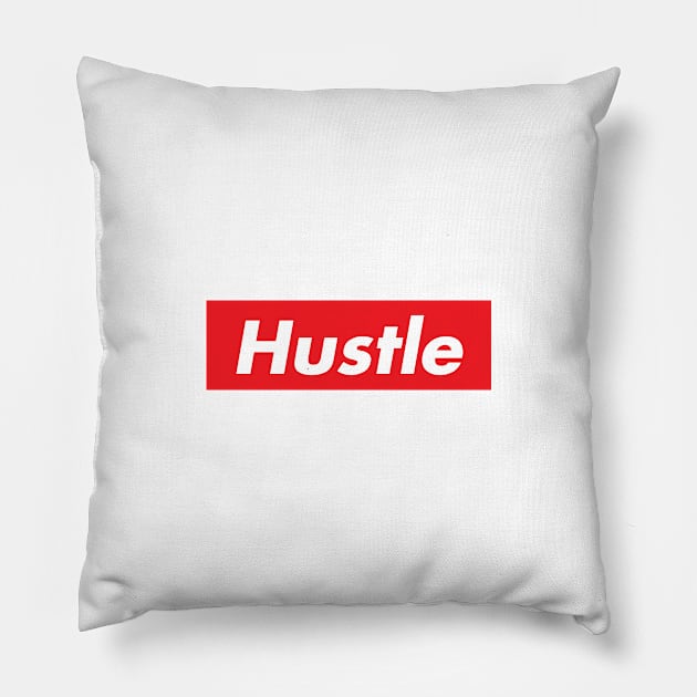 Hustle Pillow by rainoree