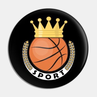 King of Sport - Basketball Pin