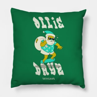 Ollie Days Santa Skater Pillow