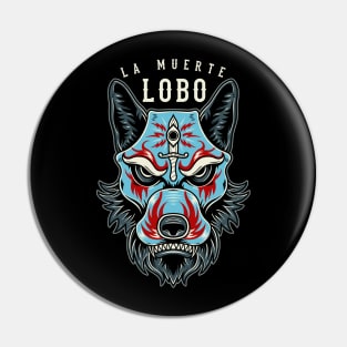 LUCHA LIBRE WOLF Pin