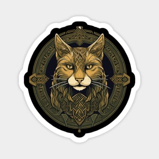 Celtic cat Magnet