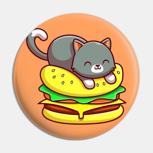 Yum Cheeseburger Pin