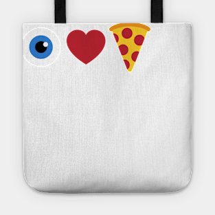 I Heart Pizza Emoji Tote