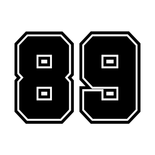 number 89 T-Shirt