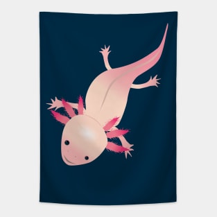 Axolotl in the water Tapestry