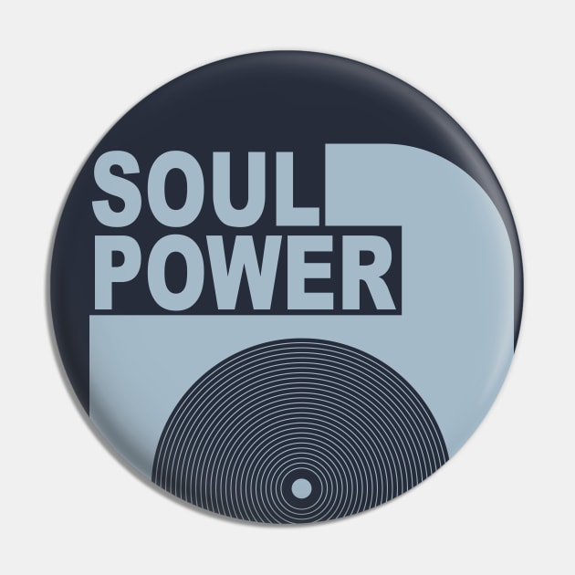 Soul Power Pin by modernistdesign