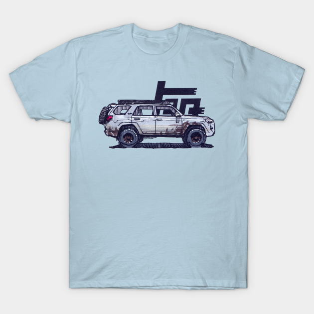 5th Gen 4Runner TRD - Ghost - 4runner - T-Shirt | TeePublic