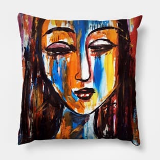 Francine la melancolique Pillow