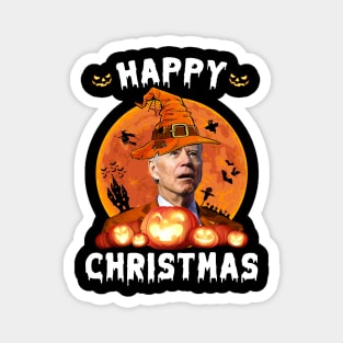 Happy Christmas Biden 2022 Halloween Costume Magnet