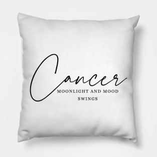 Cancer - Moonlight and Mood Swings | Mystical Zodiac Pillow