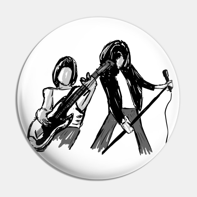 Ramones Band Pin by Jamie Collins