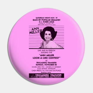 Ann Miller Pin