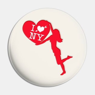 Amo New York Pin