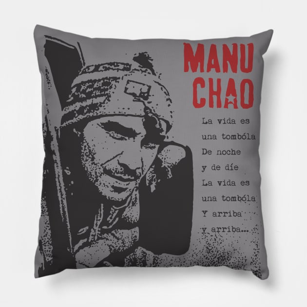 Manu Chao Pillow by workshop71