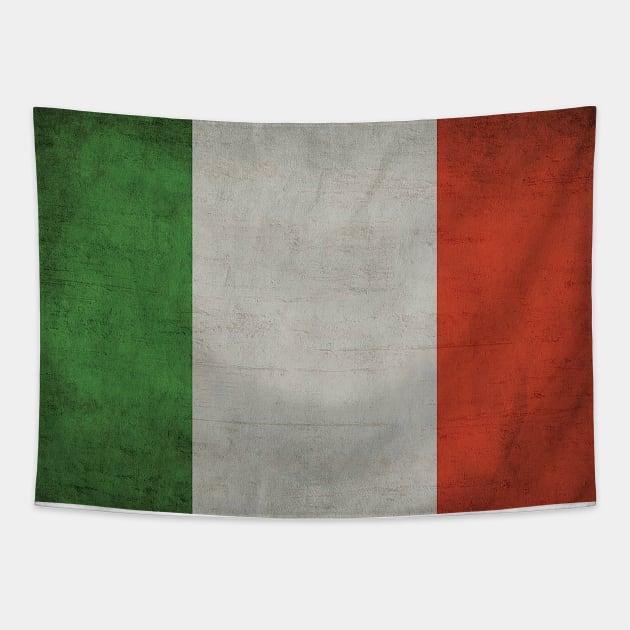 italian flag Tapestry by rclsivcreative