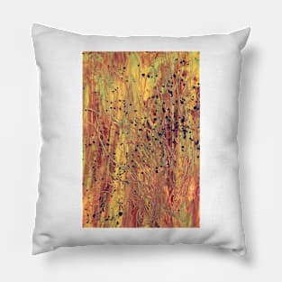 Flowers at sunset Pillow