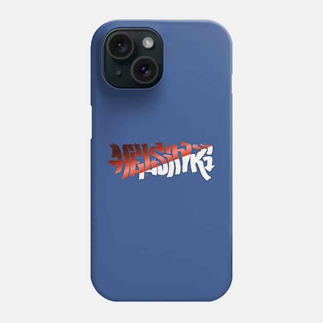 Helsinki Lettering Phone Case by Nikokosmos