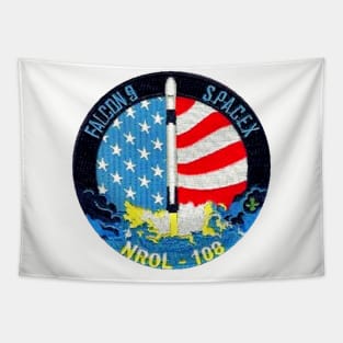 NROL 108 Launch Team Logo Tapestry