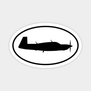 Mooney Acclaim - High-Performance General Aviation Airplane Magnet