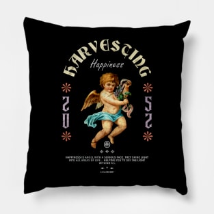 Harvesting Happiness Pillow