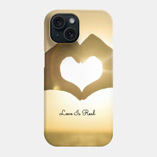 Love Is Real Phone Case