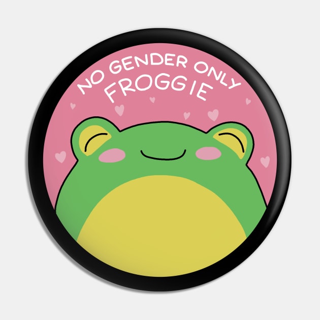 No Gender Only Froggie Pin by valentinahramov