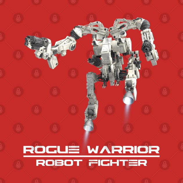 Rogue Warrior Robot Fighter Comic Art by Empire Motion Pictures